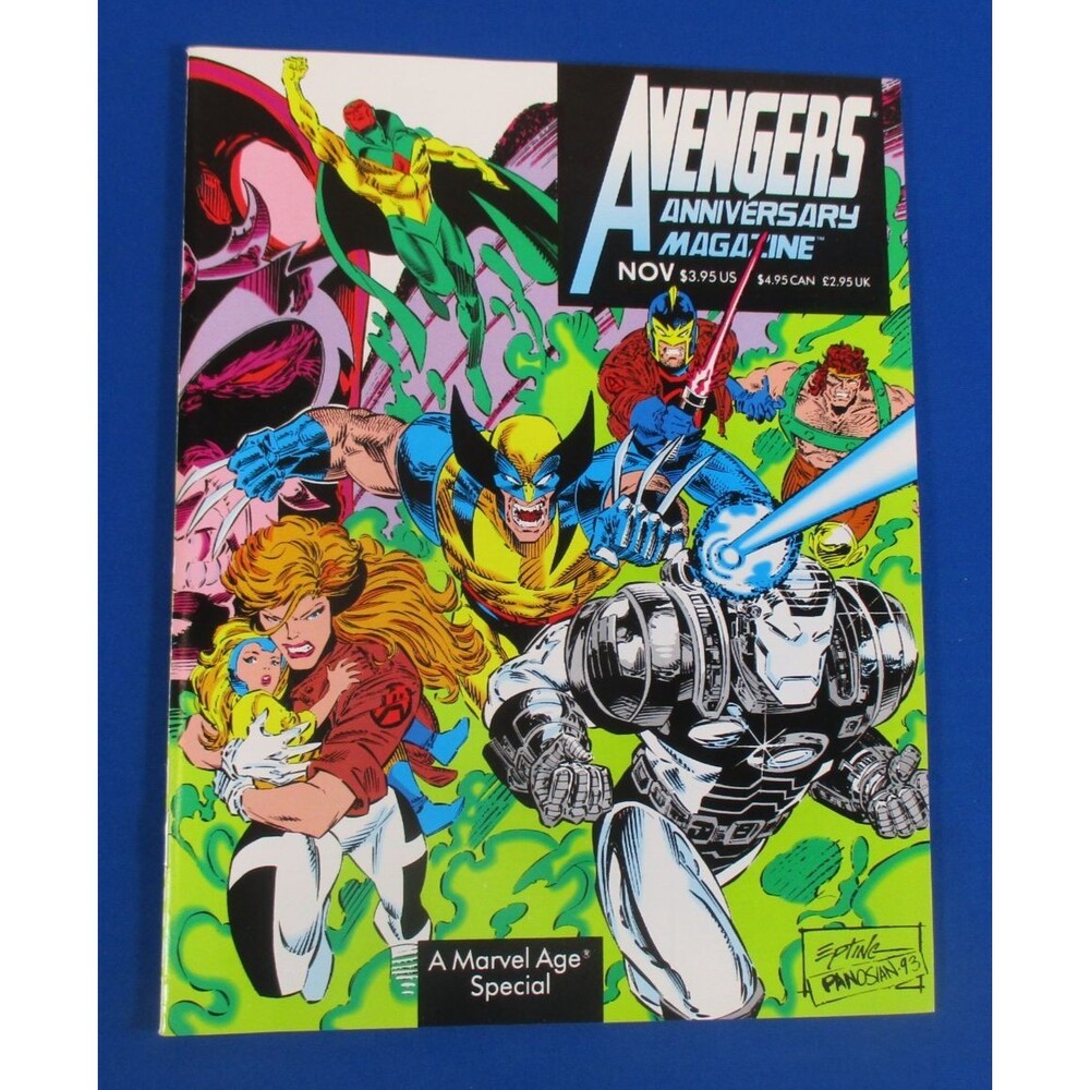 AVENGERS Anniversary Magazine #1 1993 Marvel Comics Special High Grade